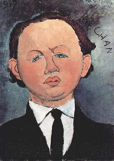 Amedeo Modigliani Portrat des Mechan France oil painting art